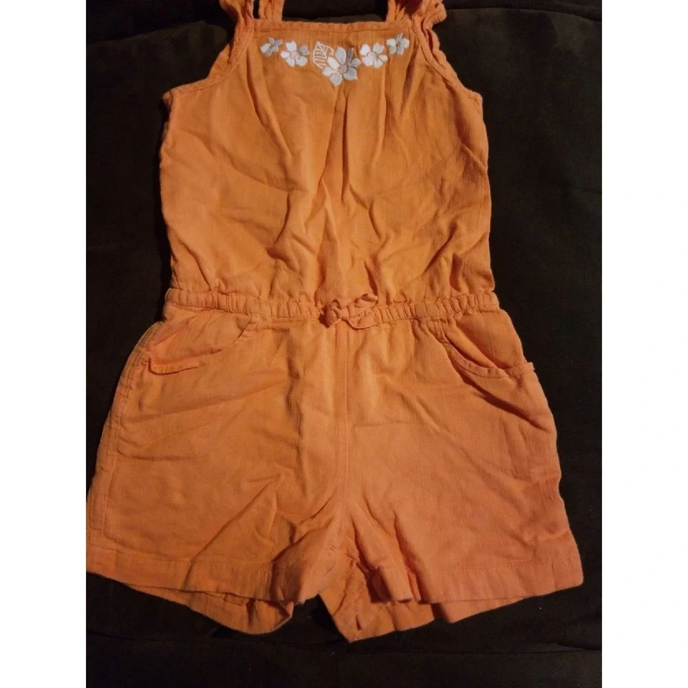 Gymboree tropical bloom floral‎ romper 4